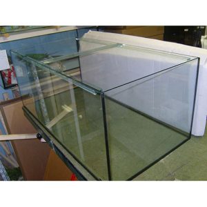 Aquarium 100*50*40 cm transparant gelijmd