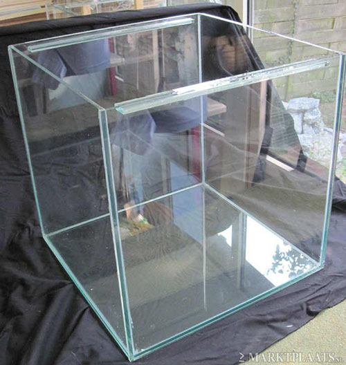 Aquarium 45*45*45 cm transparant