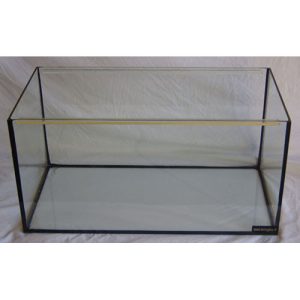 Aquarium 120*40*40 cm zwart gelijmd